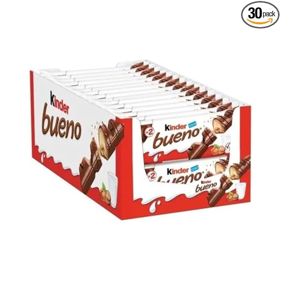 Kinder Bueno - Boîte de 30 barres