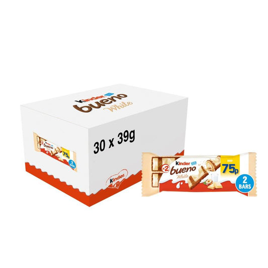 Kinder Bueno White - Boîte de 30 x 39 g
