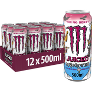 Monster Juiced Viking Berry - Pack 12 x 500 ml